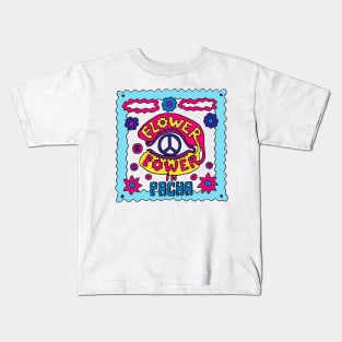 Flower Power - Ibiza party Kids T-Shirt